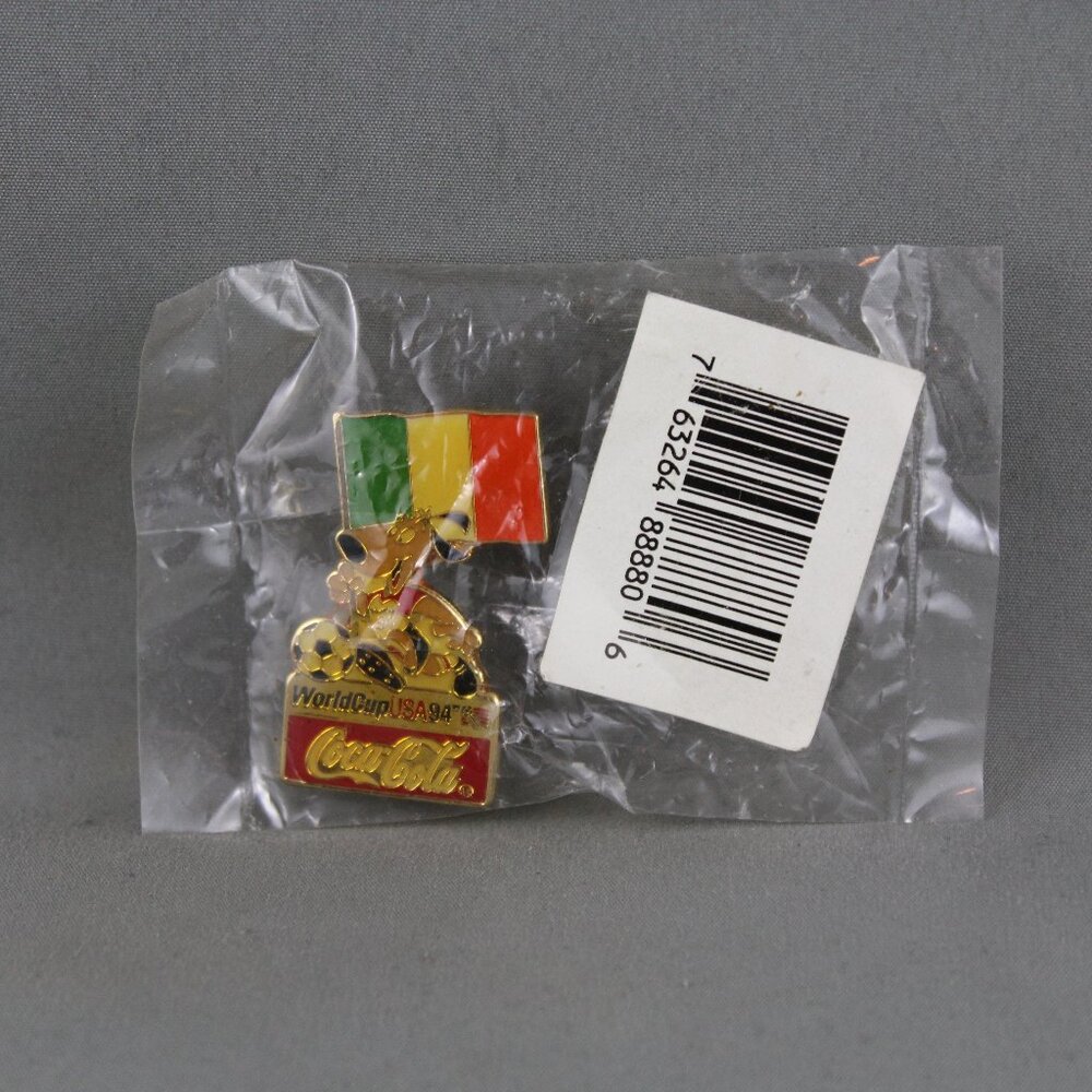 Ireland Soccer Pin - 1994 World Cup Coke Promo Pin - New in Package